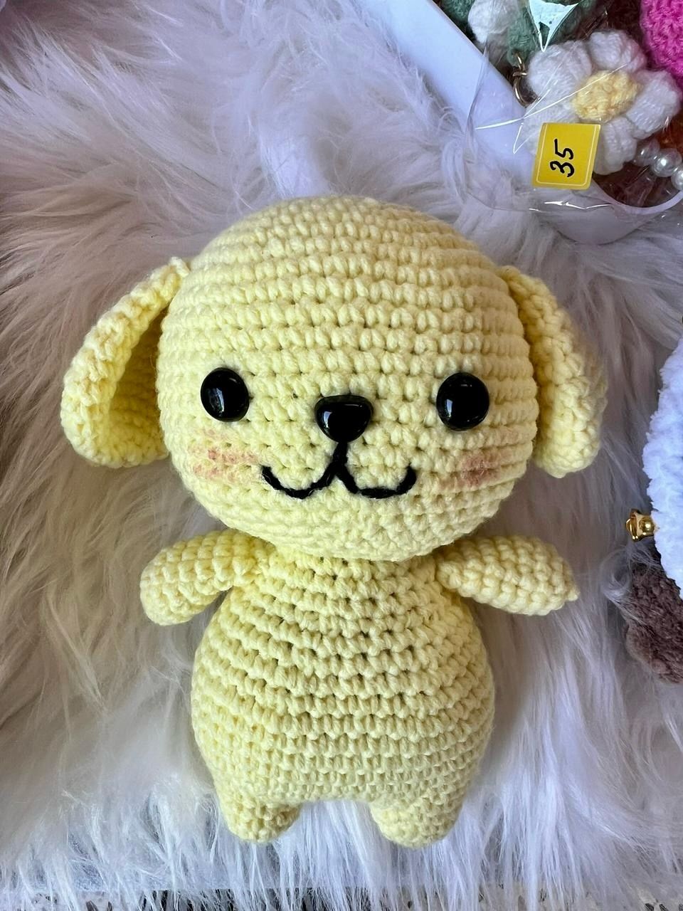 Handmade crochet amigurumi piece by Loomé by Shilpa, Al Ain UAE.