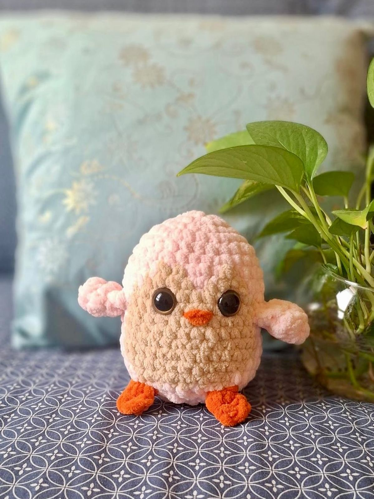 Handmade crochet amigurumi piece by Loomé by Shilpa, Al Ain UAE.